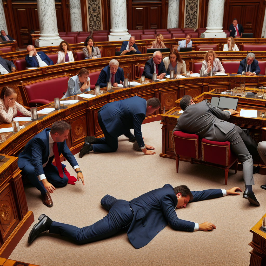 Mississippi lieutenant governor collapses on floor of Senate