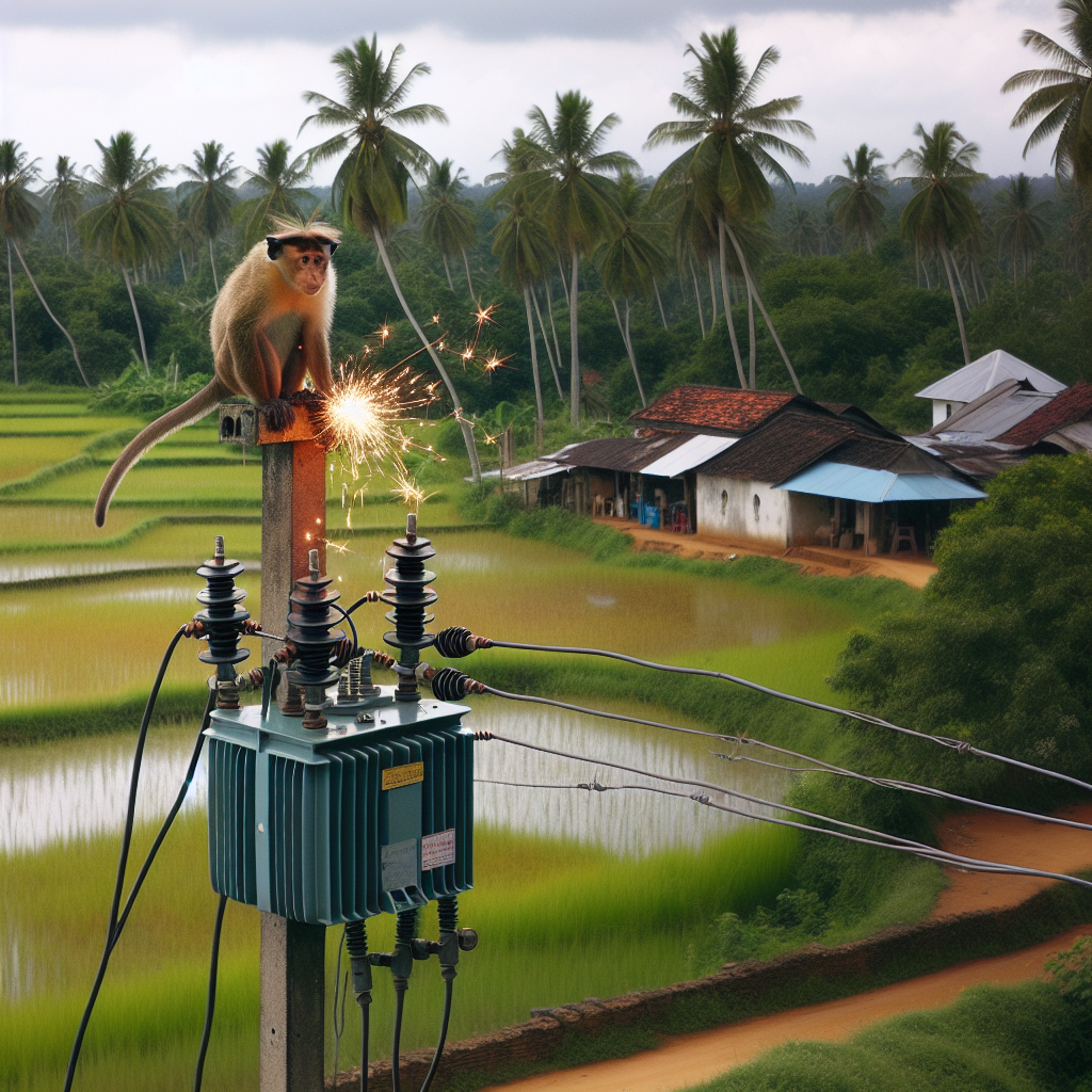 Monkey Causes Nationwide Power Outage in Sri Lanka