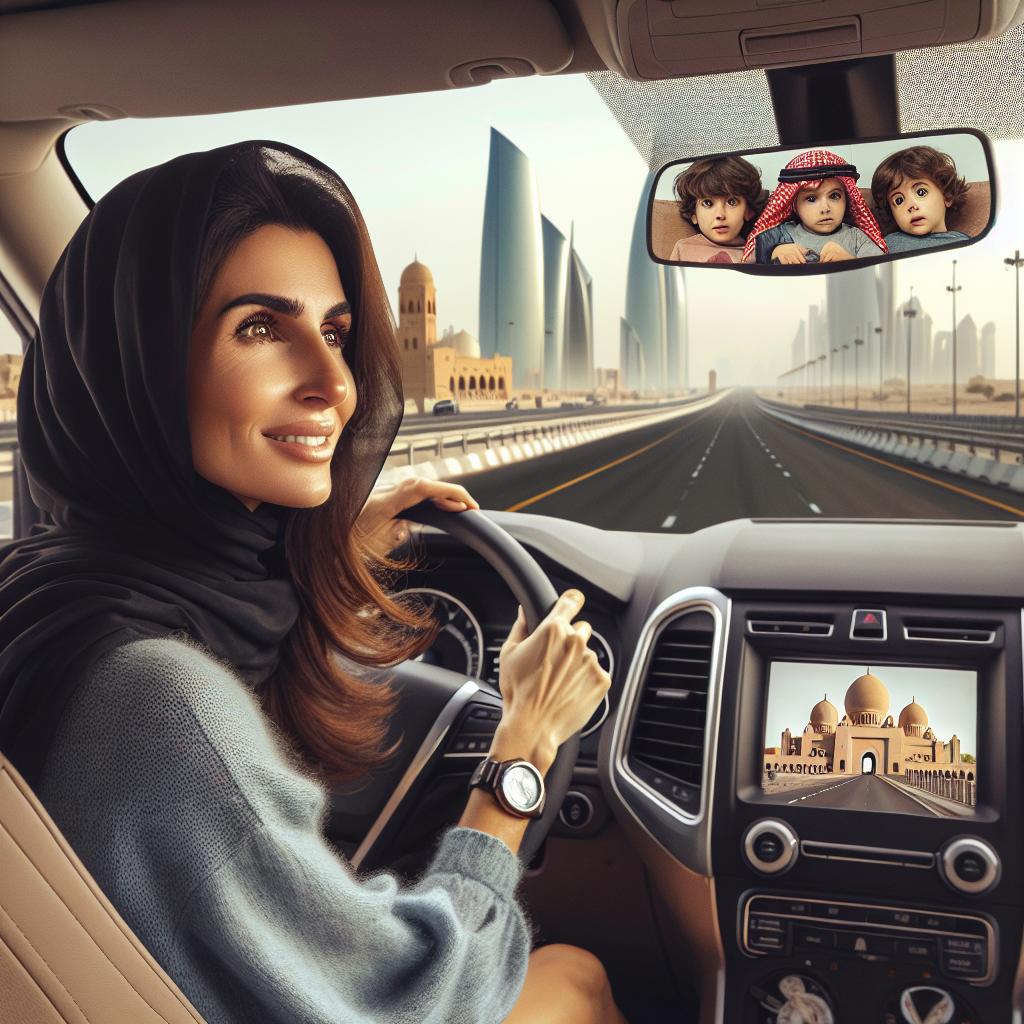 Mother of Five Embarks on Solo Road Trip from Abu Dhabi to Iraq and Beyond