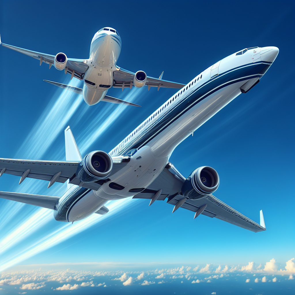 Near-Miss Incident Between US Passenger Plane and Private Jet Caught on Video