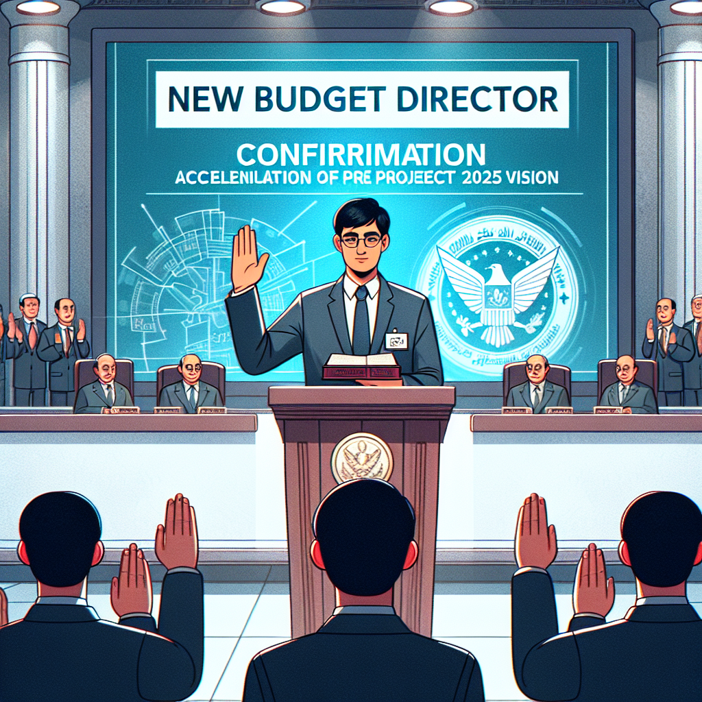 New Budget Director Confirmation Accelerates Project 2025 Vision