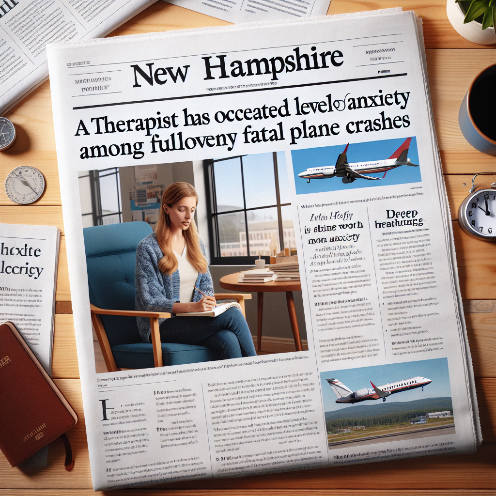 New Hampshire Therapist Reports Rising Anxiety Following Fatal Plane Crashes