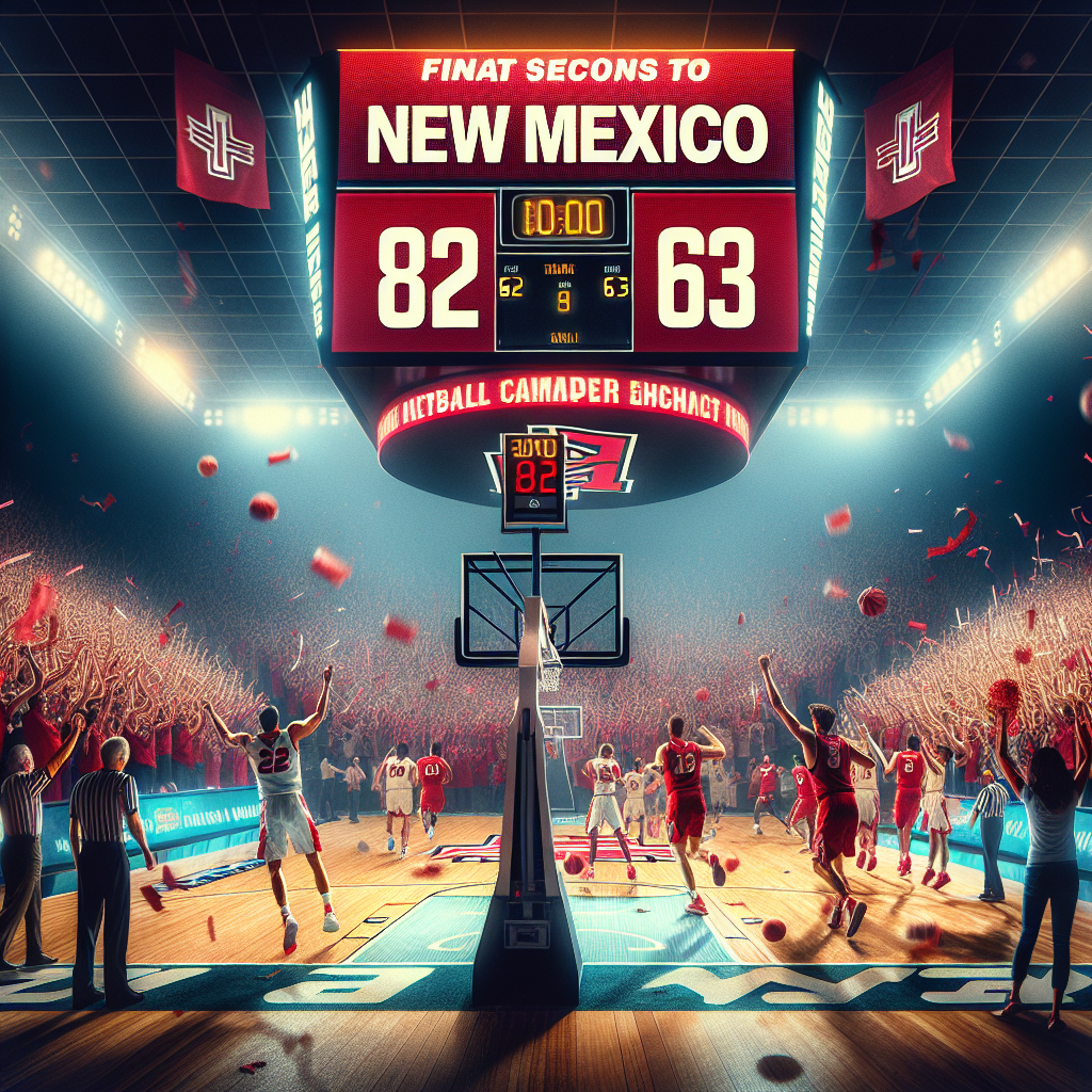 New Mexico Triumphs Over Utah State with 82-63 Victory