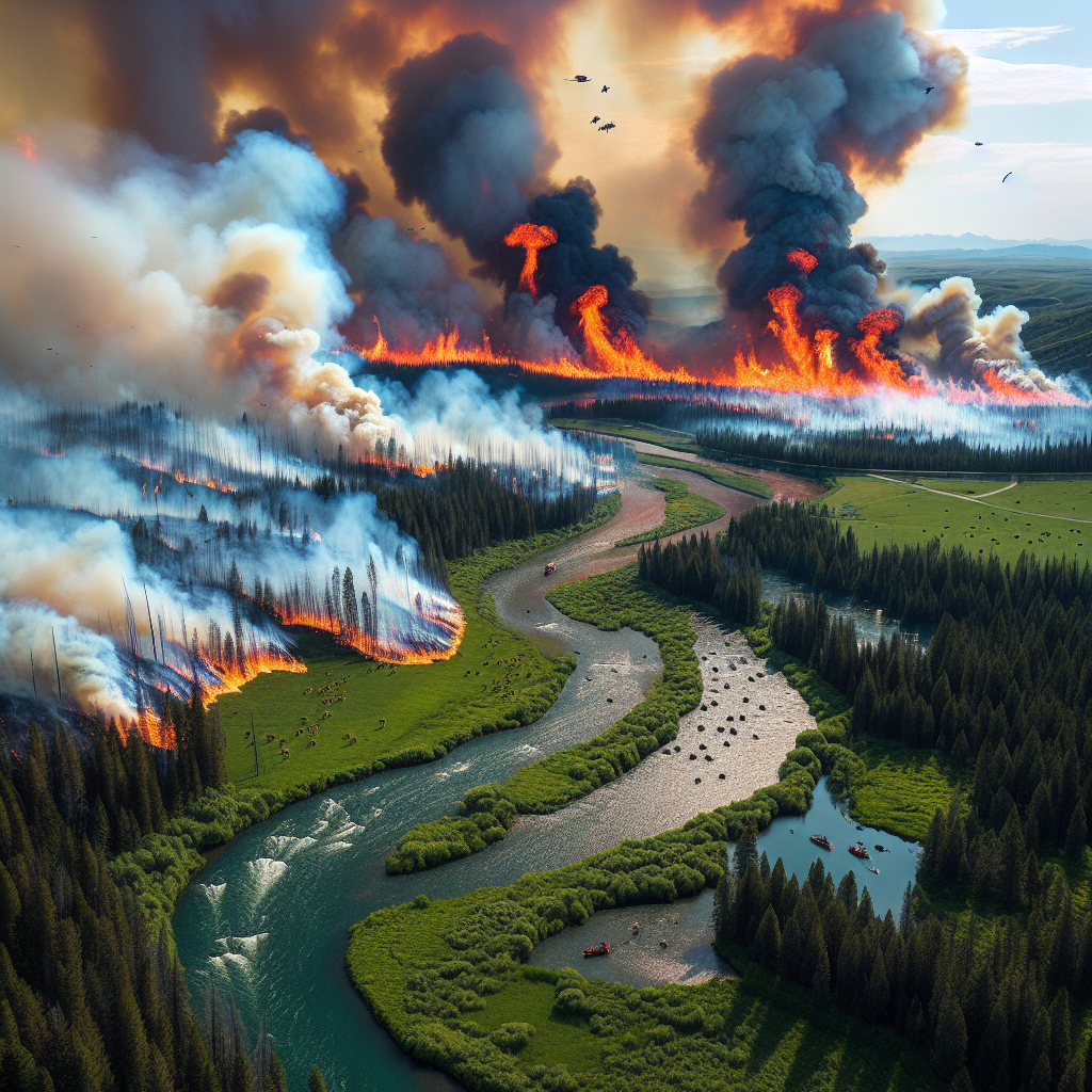 New Wildfire Erupts in a Different U.S. Region