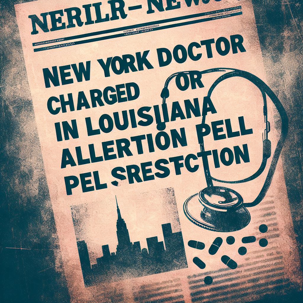 New York Doctor Charged in Louisiana for Alleged Abortion Pill Prescription