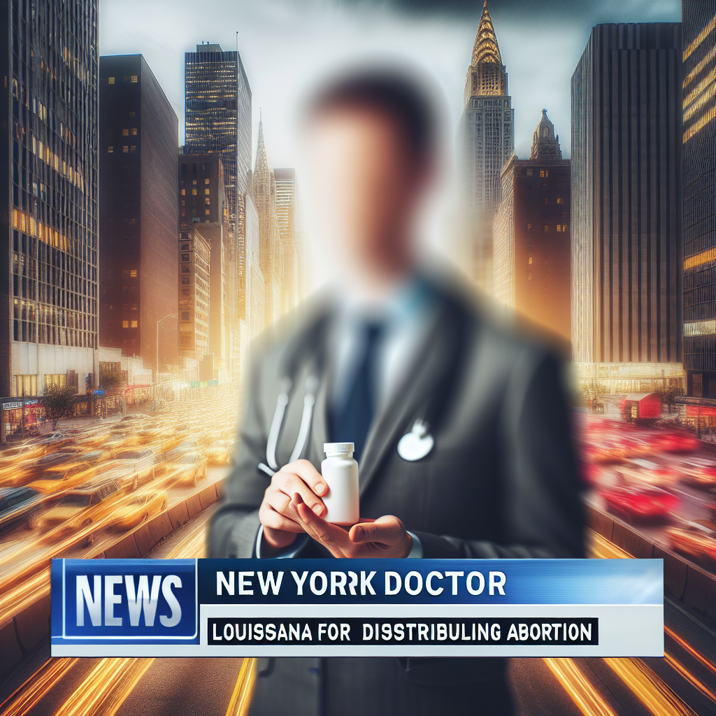New York Doctor Charged in Louisiana for Distributing Abortion Pills