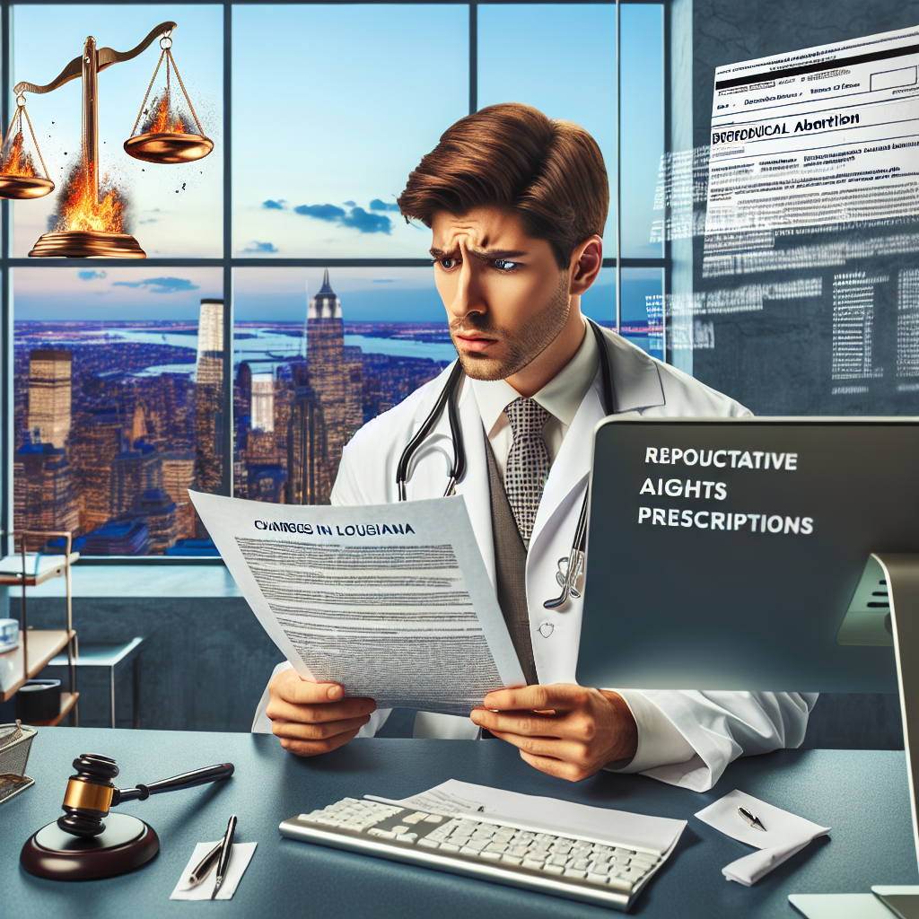 New York Doctor Charged in Louisiana Over Online Abortion Pill Prescriptions Amid Reproductive Rights Dispute