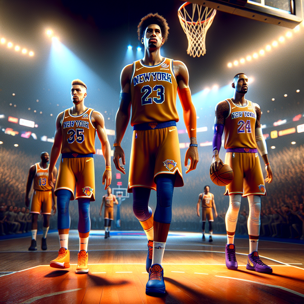 New York Knicks Gear Up to Face LeBron James and the Los Angeles Lakers