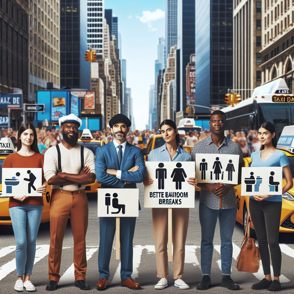 New York Taxi Drivers Advocate for Improved Bathroom Break Policies