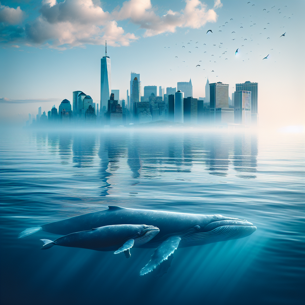 North Atlantic Right Whale and Calf Sighted Near New York Coast