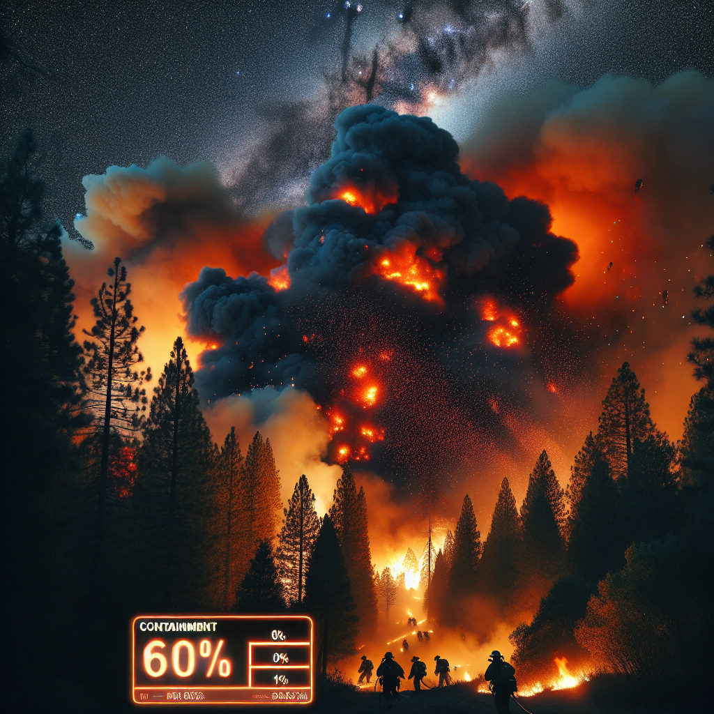 North Fork Wildfire Reaches 60% Containment in Western North Carolina