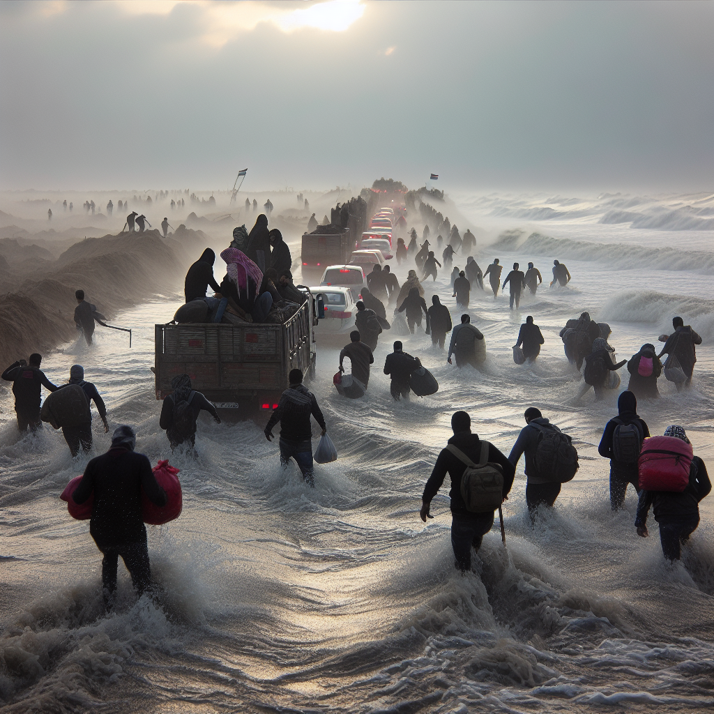 Palestinians Face Hazardous Conditions Returning to Northern Gaza