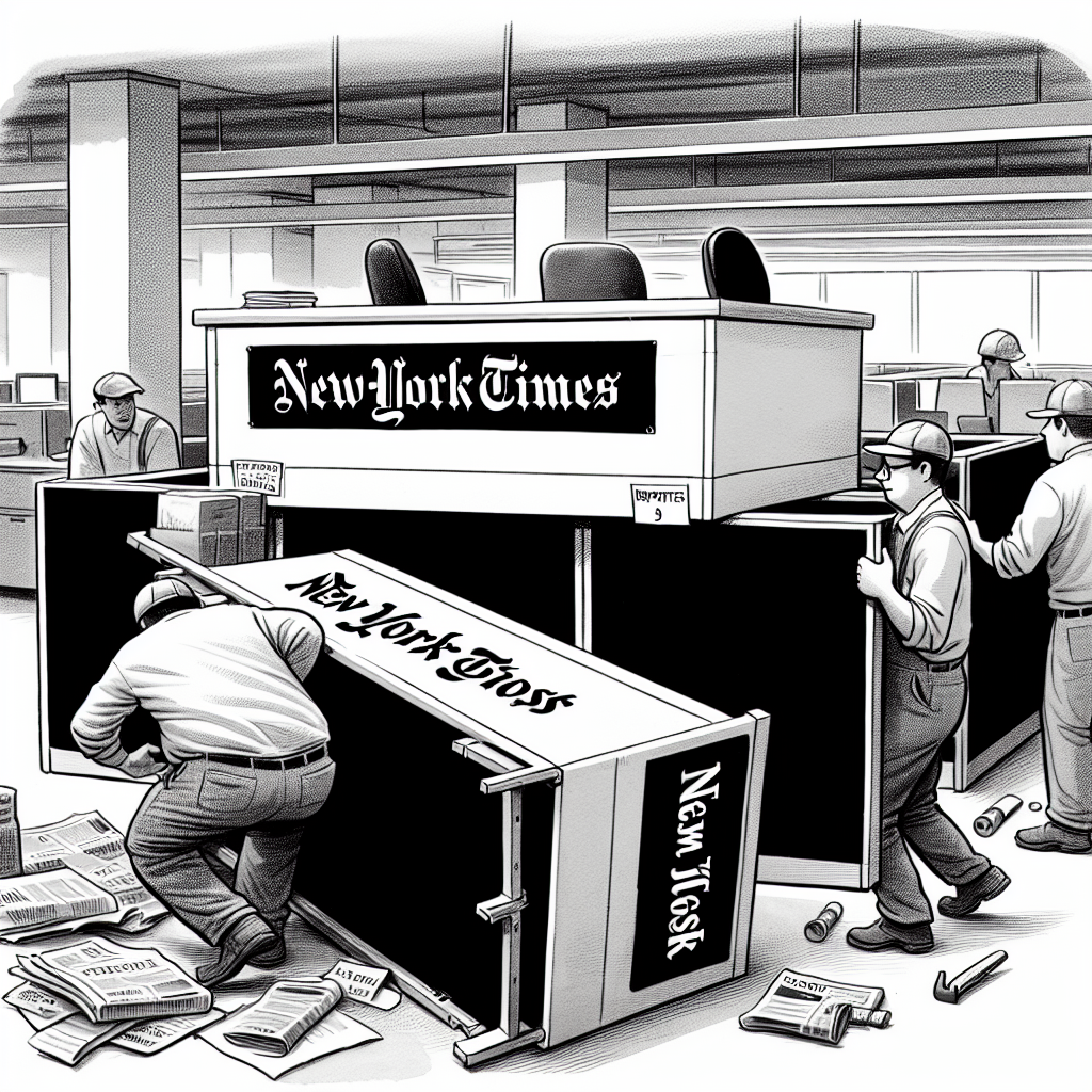 Pentagon Replaces New York Times Reporters' Desk with New York Post