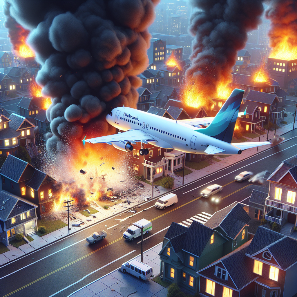 Philadelphia Plane Crash Ignites Homes and Causes Fireball with 6 Aboard