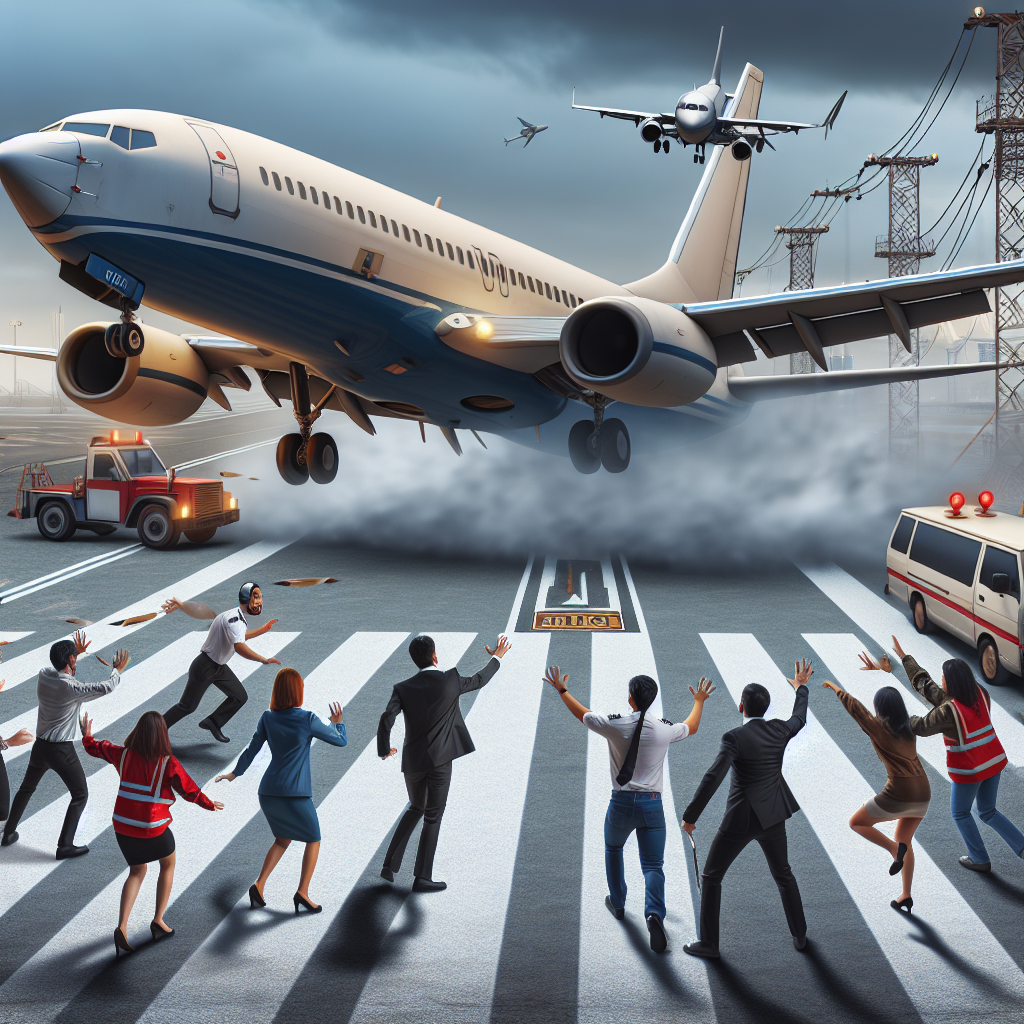 Pilot Error Nearly Causes Runway Collision in US