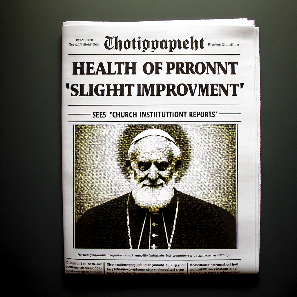 Pope Francis' Health Sees 'Slight Improvement': Vatican Reports