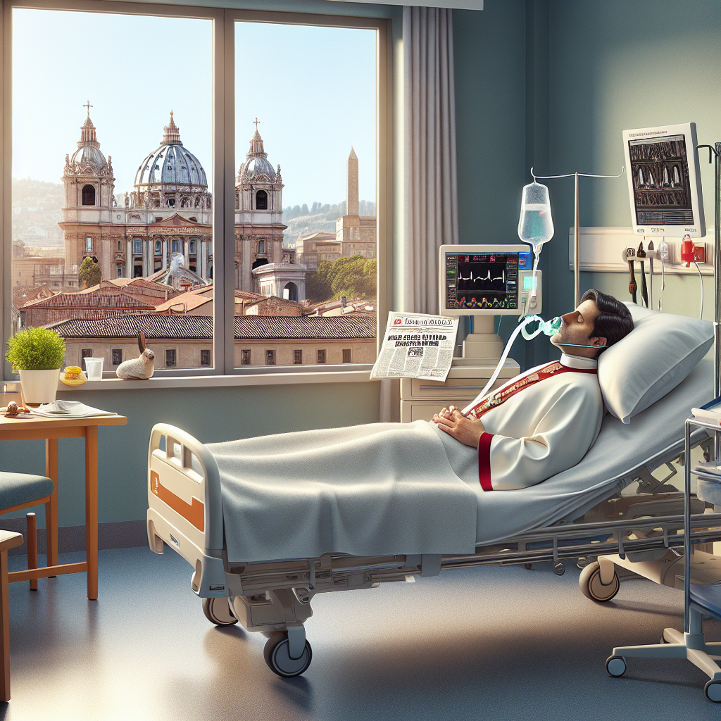 Pope Francis Hospitalized in Rome Due to Bronchitis, Vatican Reports