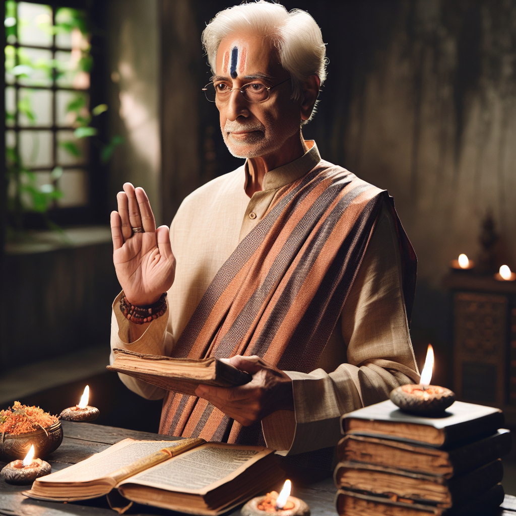"Preserving Indian Heritage: Kash Patel's Uncle Swears on Bhagavad Gita"