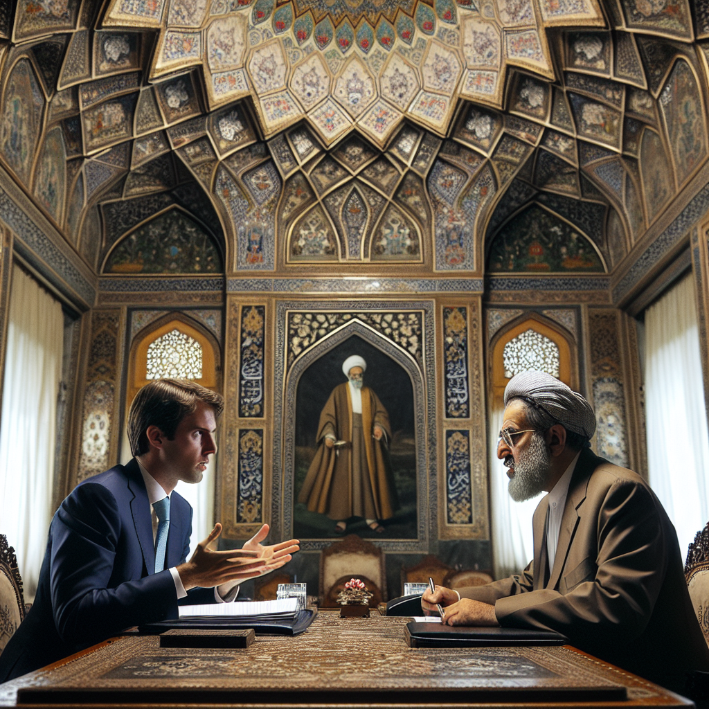 Qatar's Emir Engages in Diplomatic Discussions with Iran's President in Tehran