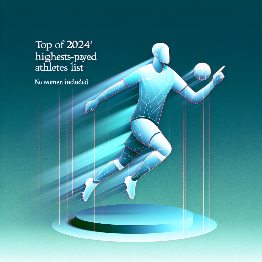 Ronaldo Tops 2024's Highest-Paid Athletes List, No Women Included
