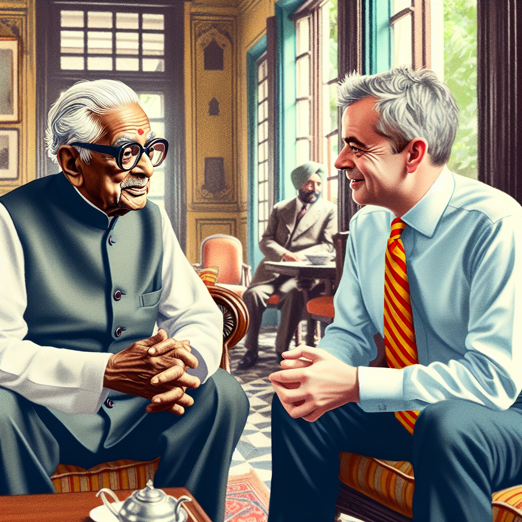 S Jaishankar Holds Talks with Former UK PM Rishi Sunak in Delhi