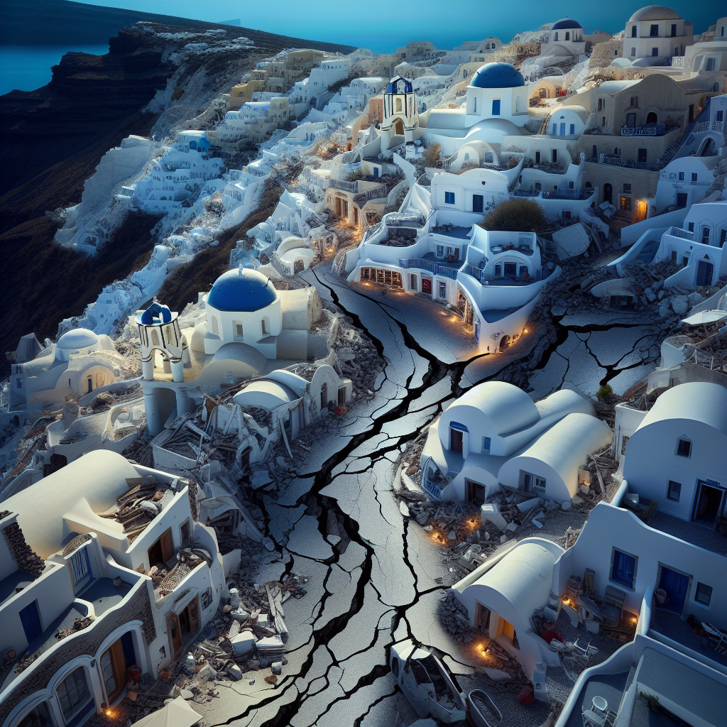 Santorini Island Shaken by Series of 200 Earthquakes