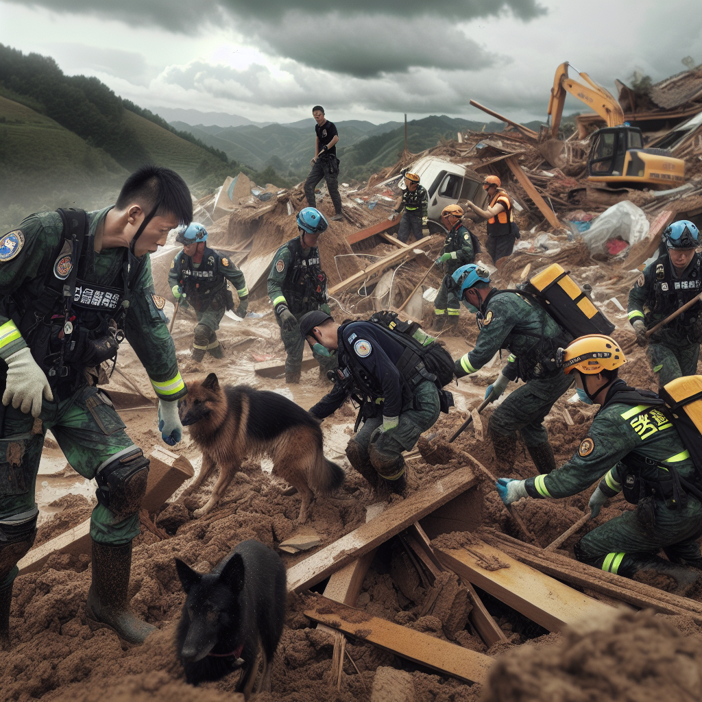 Search for Survivors Underway After Sichuan Province Landslide in China