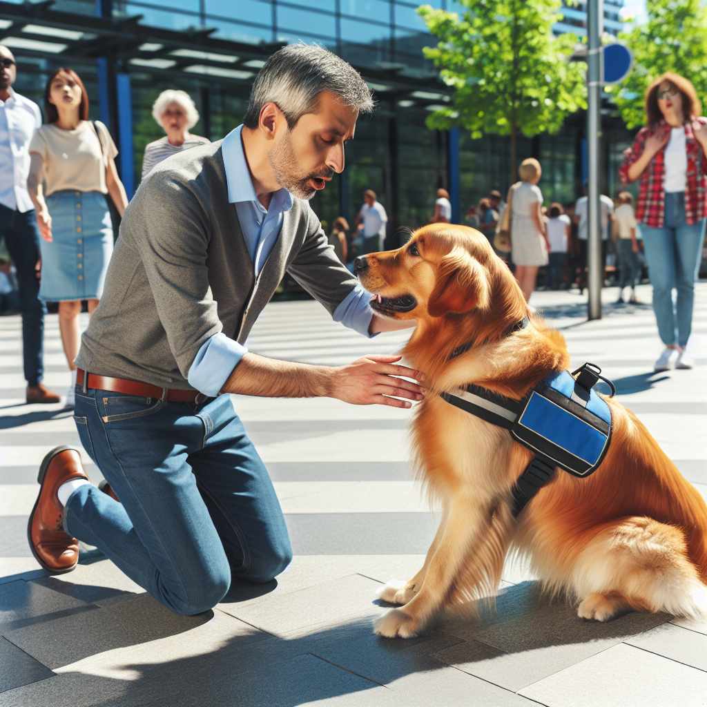 Service Dog Detects Danger and Prevents Owner from Fainting