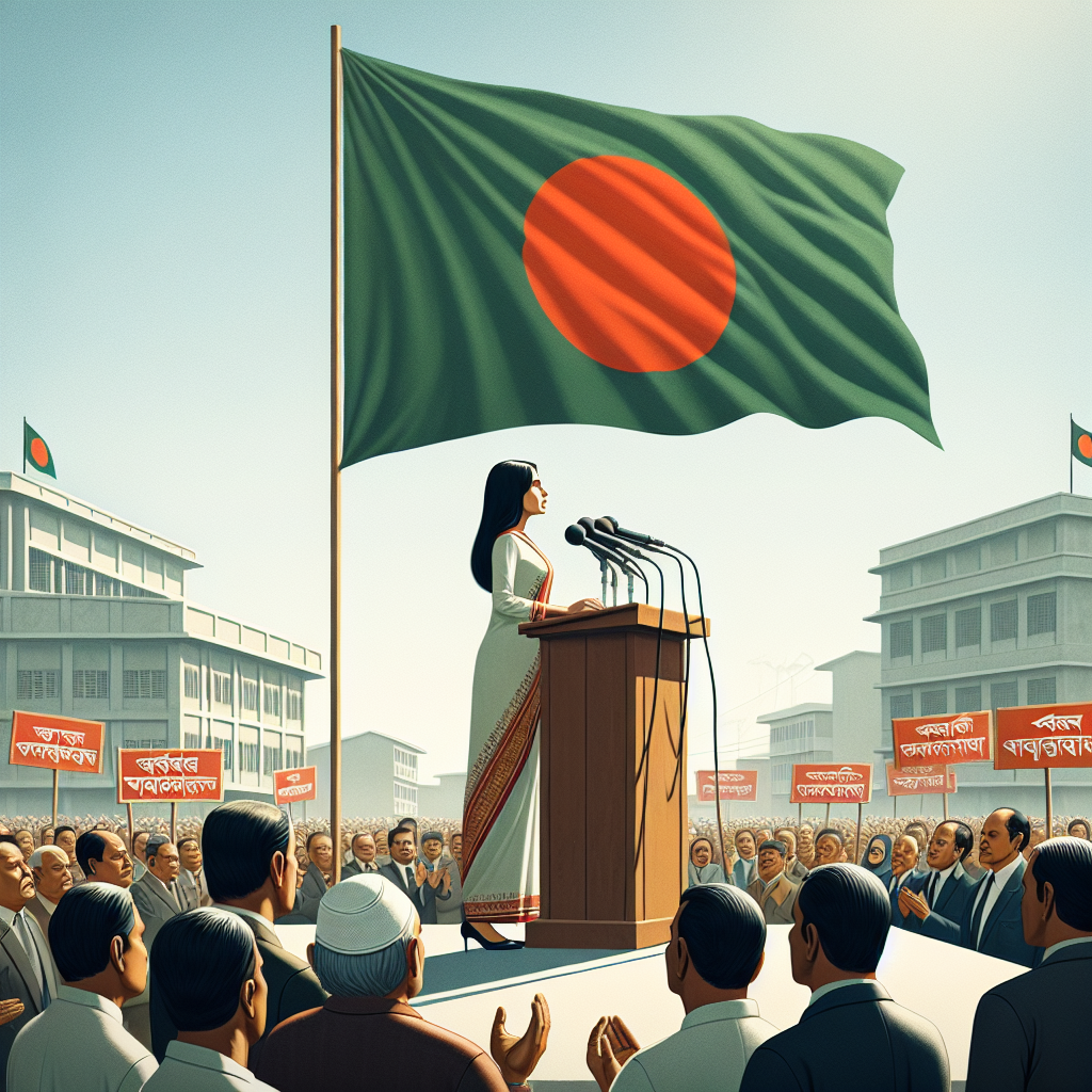 Sheikh Hasina Pledges Justice for Conspirators on Bangladeshi Soil