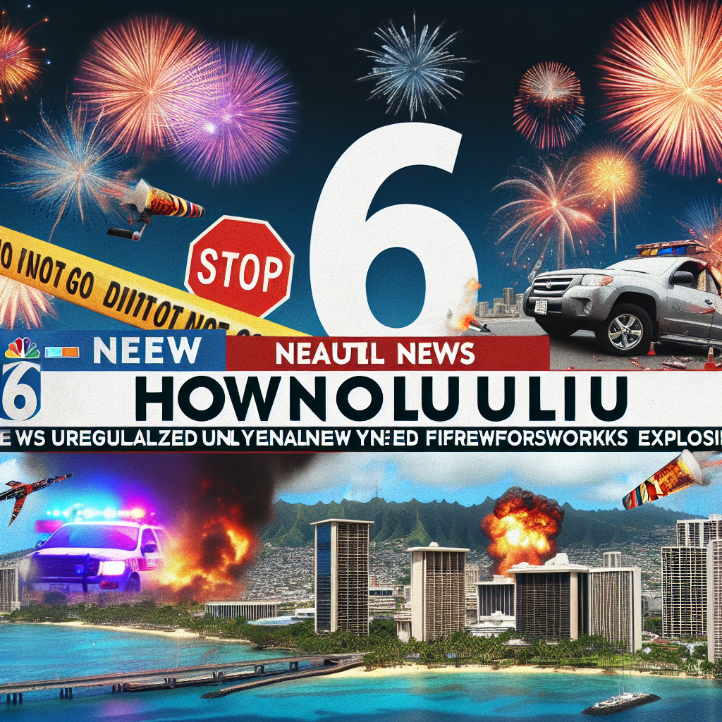 Sixth Fatality Reported in Honolulu's Illegal New Year's Fireworks Explosion