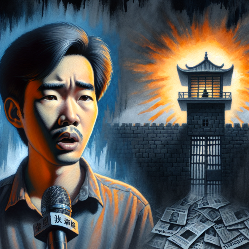 Son of Imprisoned Chinese Journalist Pleads for Father's Freedom