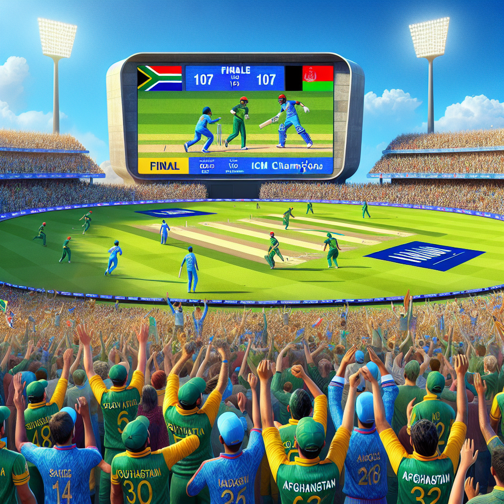 South Africa Triumphs Over Afghanistan by 107 Runs in ICC Champions Trophy 2025