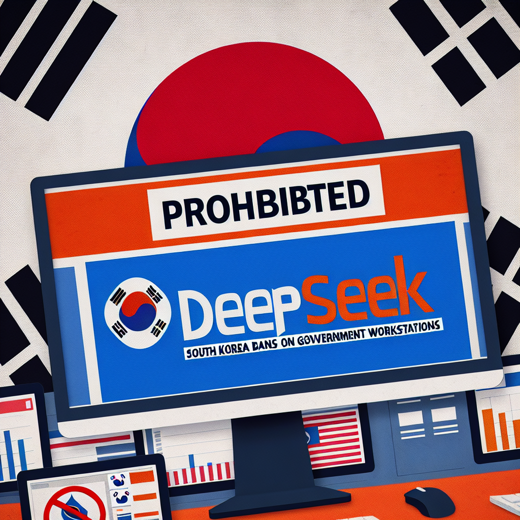 South Korea Bans DeepSeek Access on Government Workstations
