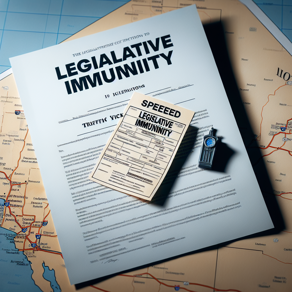 Speeding Ticket Challenges Legislative Immunity in Arizona
