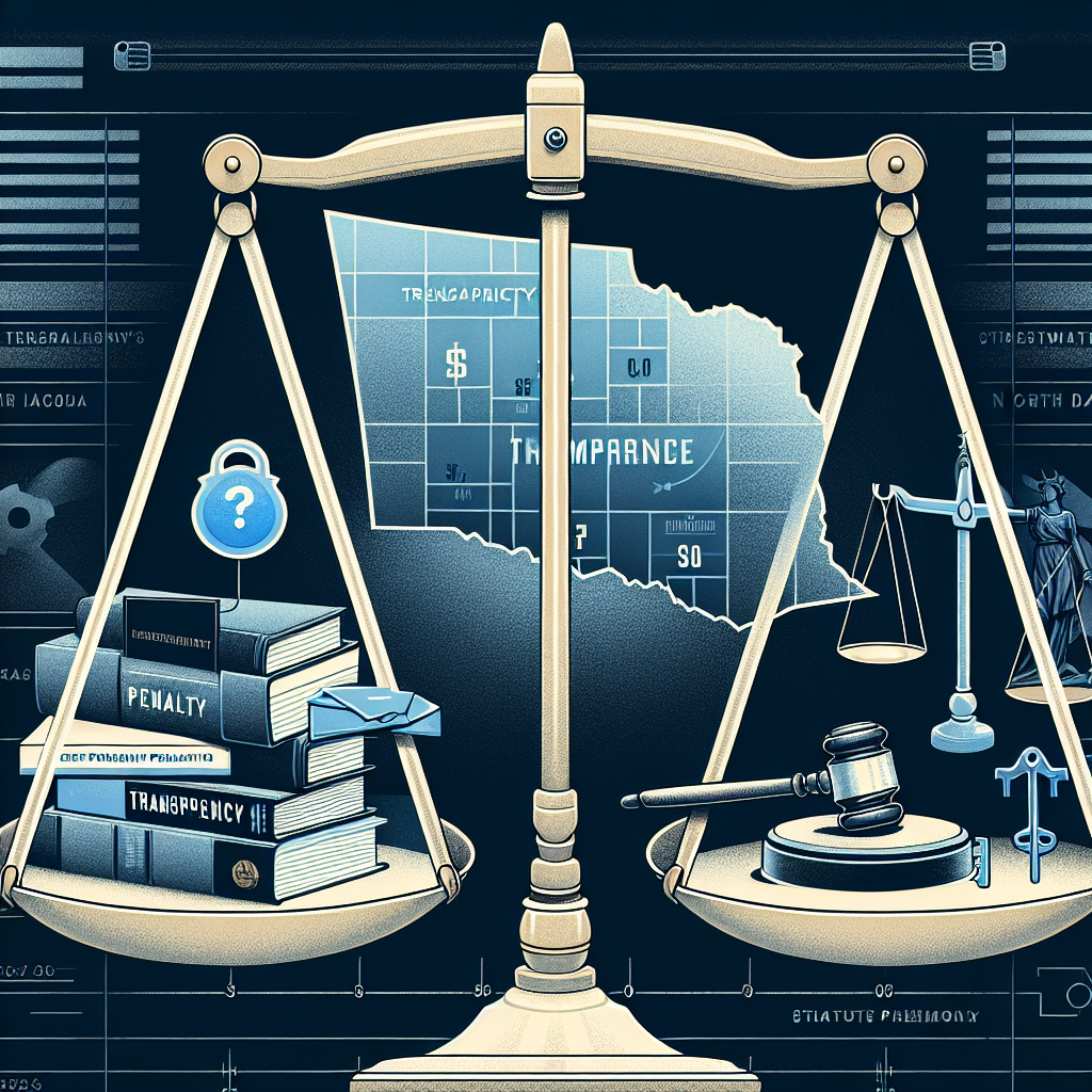 Strengthening Penalties for Public Transparency Violations in North Dakota