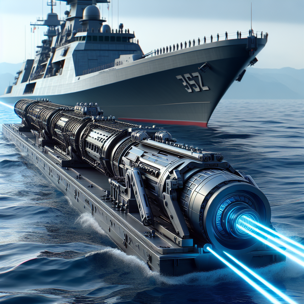 Stunning Image of US Navy's Advanced Laser Weapon Emerges Online