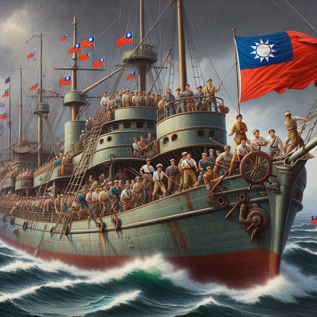 "Taiwan Defies China's Objection to Taiwan Strait Navigation"
