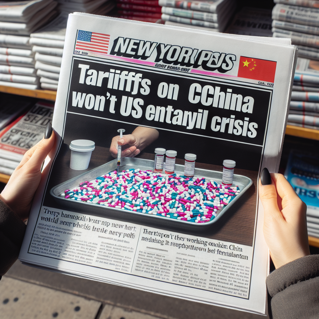 Tariffs on China Won't Solve the US Fentanyl Crisis