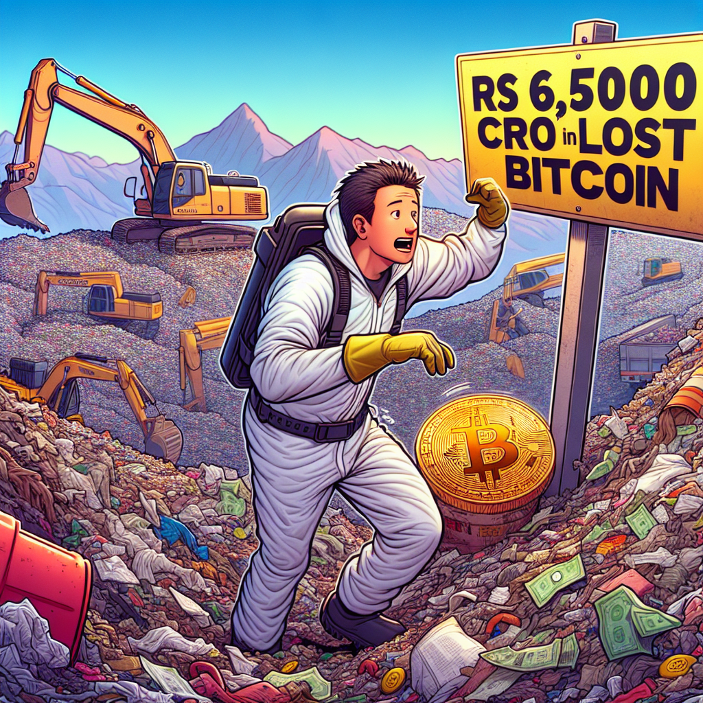 Tech Enthusiast Aims to Acquire Landfill to Retrieve Rs 6,500 Crore in Lost Bitcoin