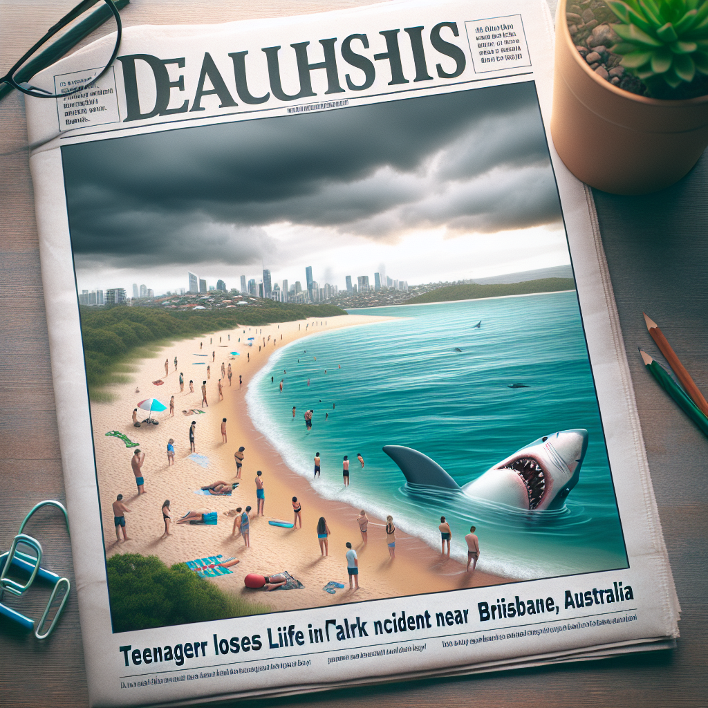Teenager Tragically Killed in Shark Attack Near Brisbane, Australia