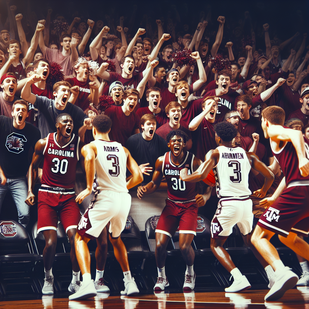 Texas A&M Seeks Dominance on the Boards Against South Carolina Struggles