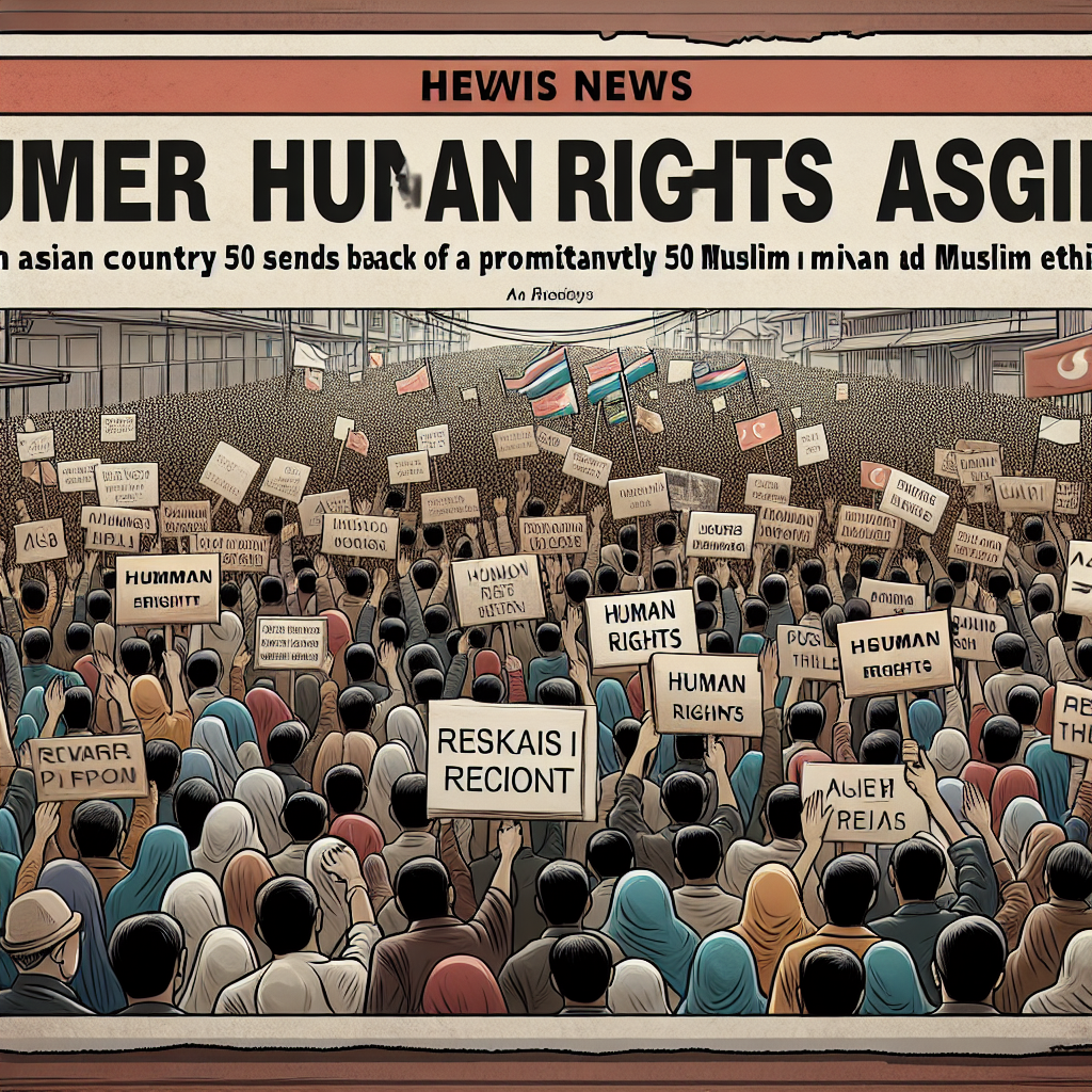 Thailand Sends 48 Uighurs Back to China Amid Human Rights Worries
