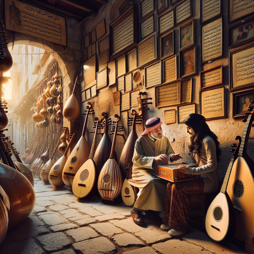 The Oldest Music Shop in Syria