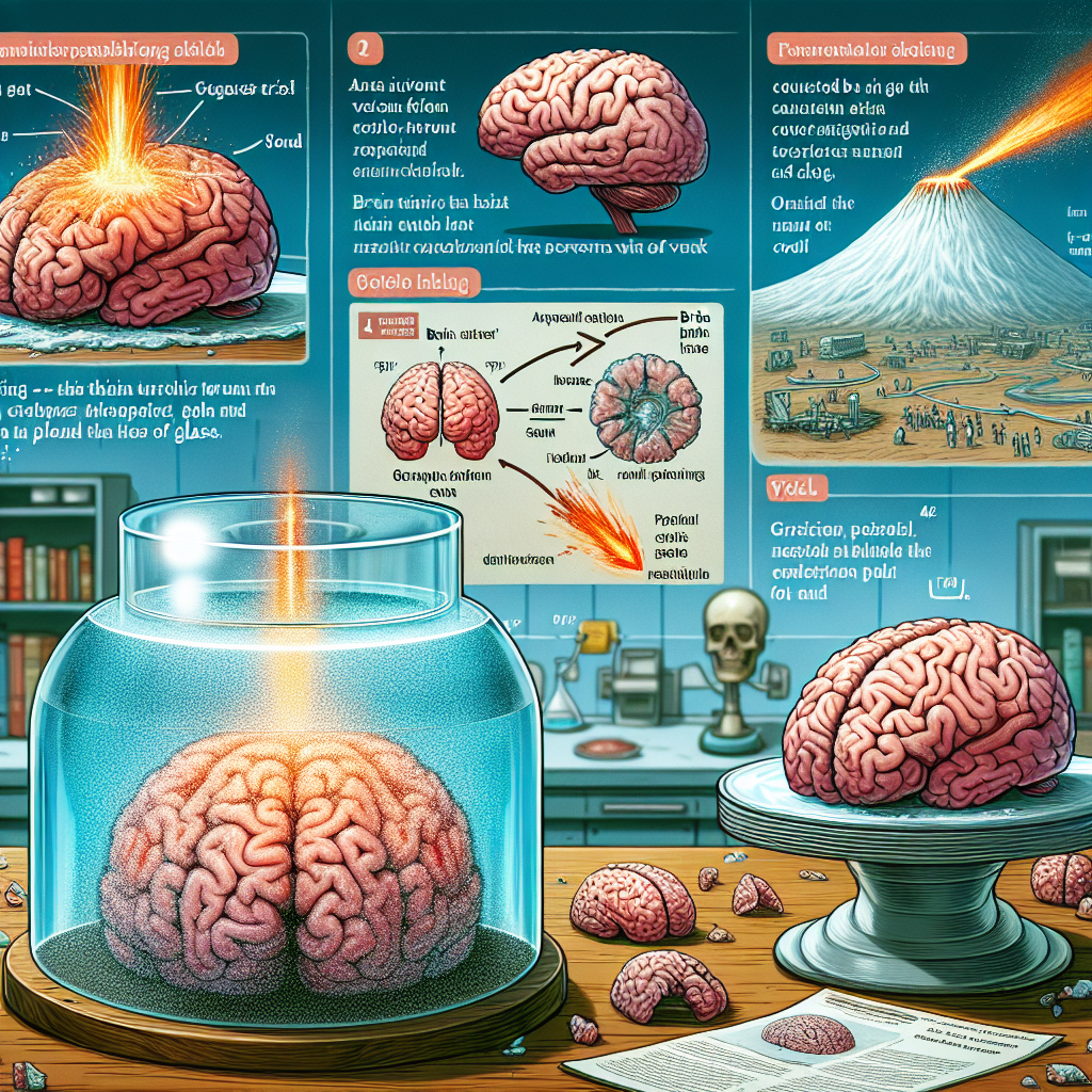 The Science Behind the Glass Brain Phenomenon from the 79 AD Volcanic Eruption