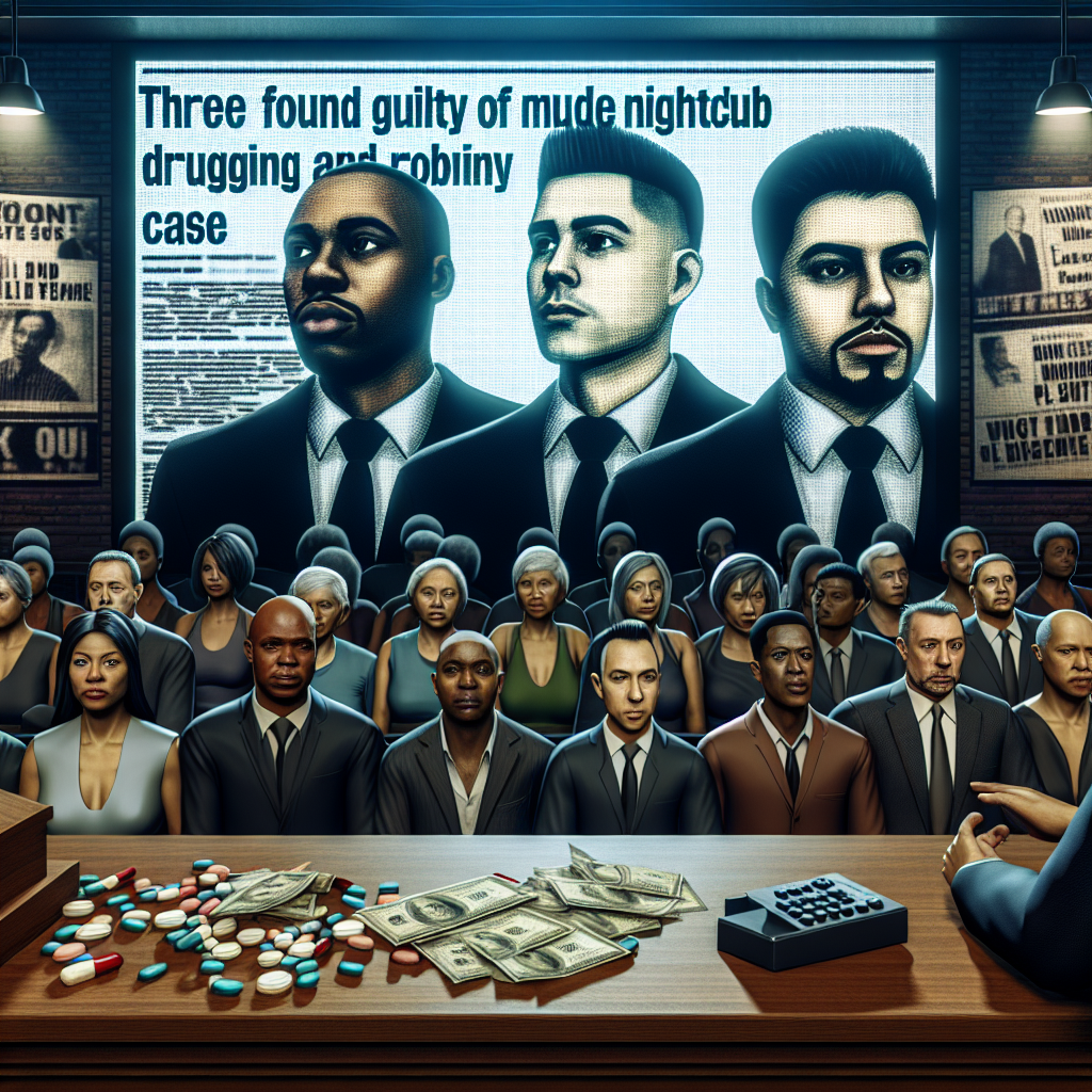 Three Found Guilty of Murder in NYC Nightclub Drugging and Robbery Case