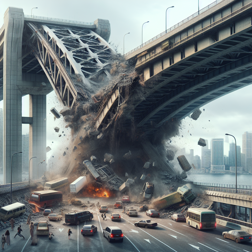 Tragic Bridge Collapse in South Korea Caught on Video, Claims 2 Lives