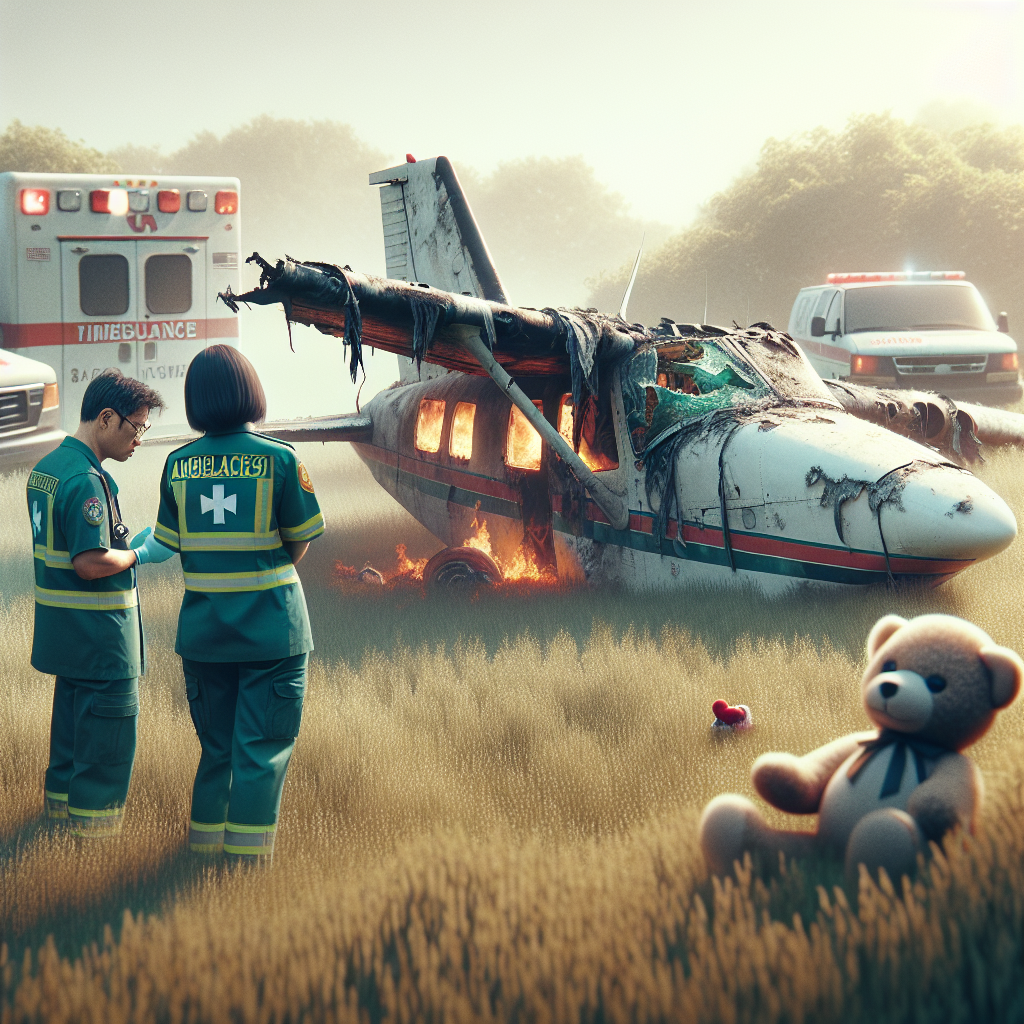 Tragic Plane Crash Claims Life of Recently Rescued Girl Accompanied Home by Hospital Staff