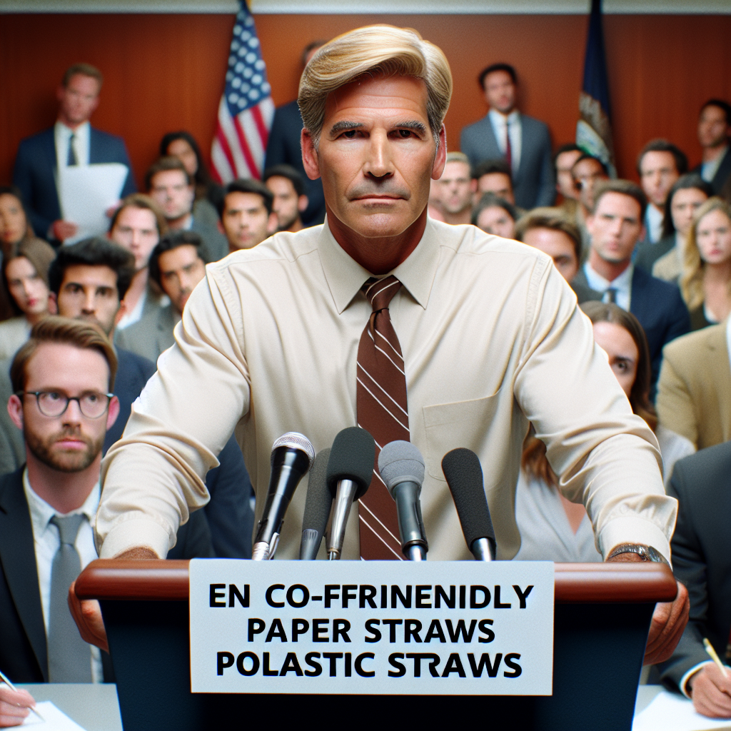 "Trump Criticizes Eco-Friendly Paper Straws, Advocates for Plastic"