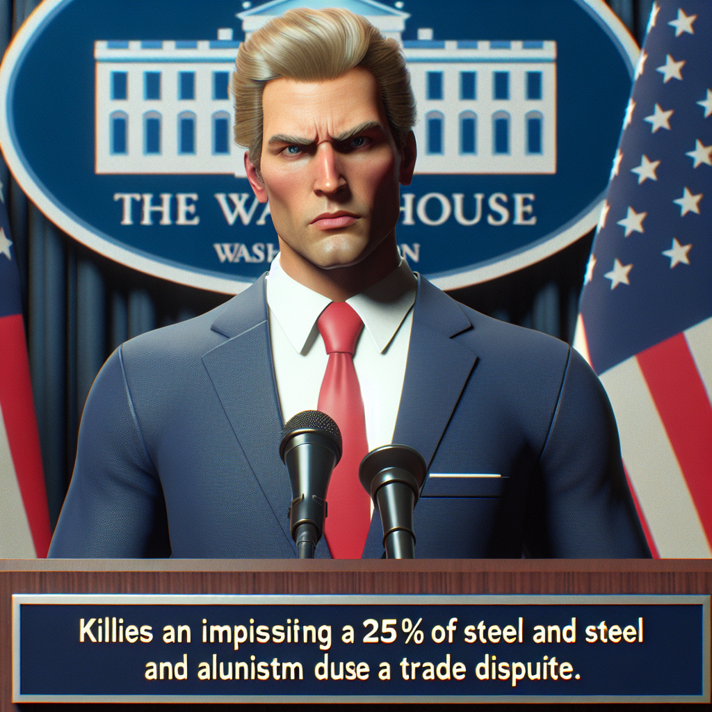 Trump Imposes 25% Tariffs on Steel and Aluminum in Trade Dispute