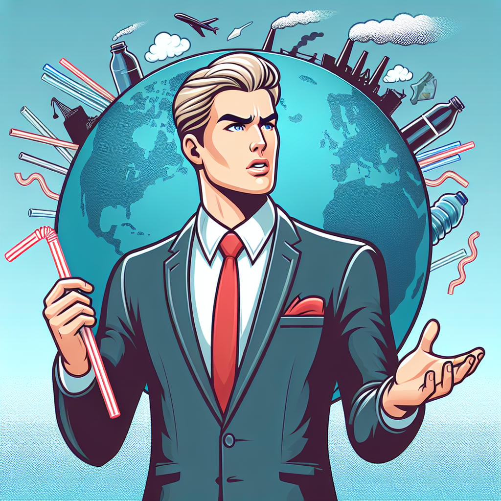 Trump's Stance: Keeping Plastic Straws Amid Global Pollution Concerns